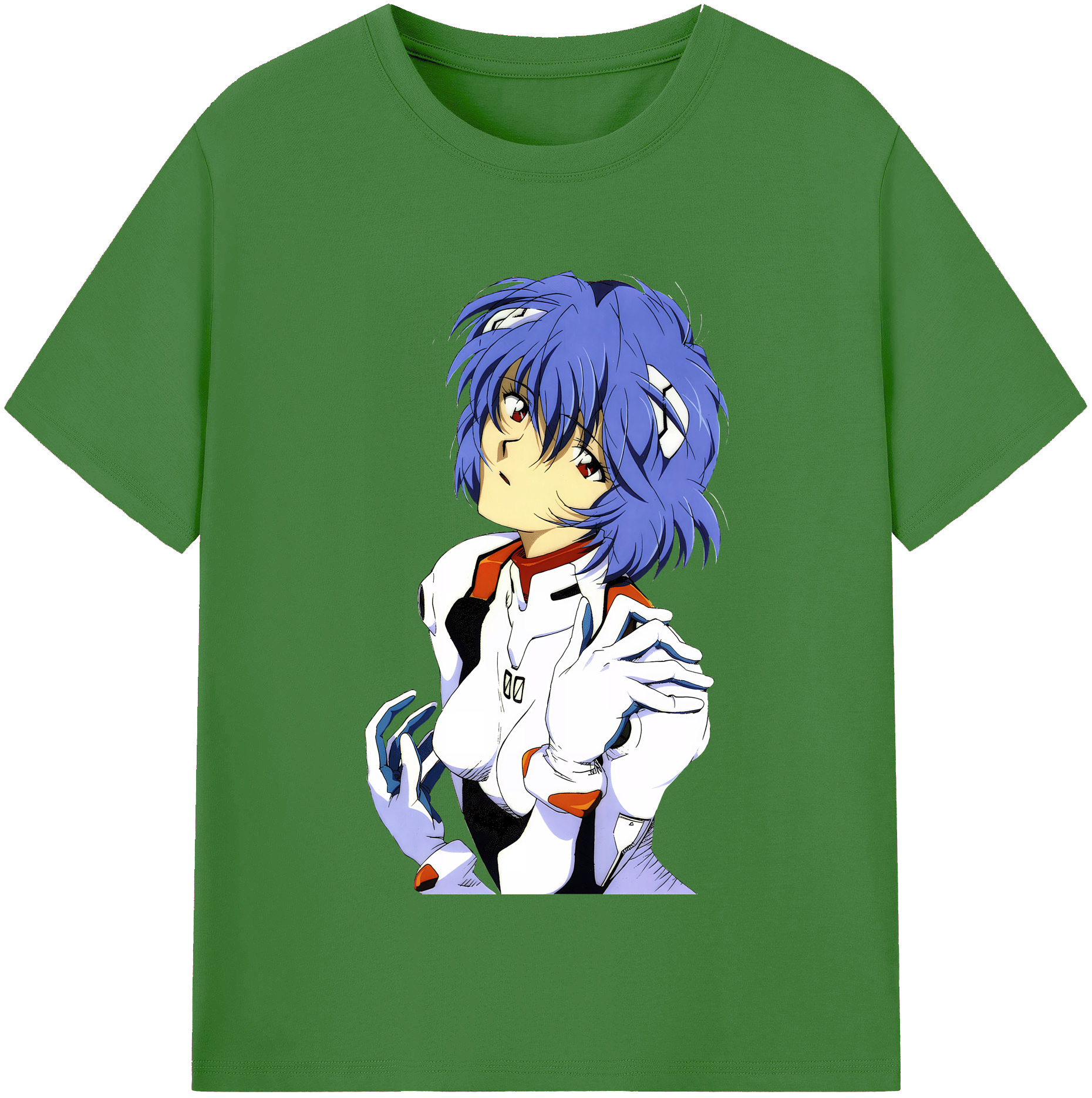 （画像用） EVA 新世紀エヴァンゲリオン レディースカジュアルプリントTシャツ（綿100％）